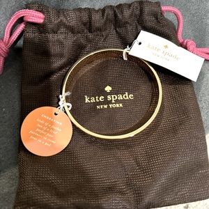 Kate Spade Bracelet Gold Bangle Friendship Brand New with Tags